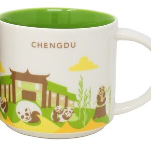 Starbucks You Were Here Chengdu Panda Mug